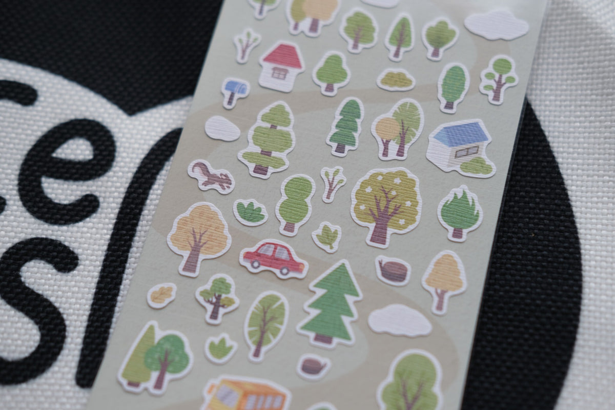 Melbourne in Little Rituals: A Little Forest Escape – Sticker Sheet