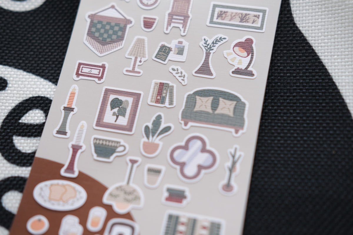 Melbourne in Little Rituals: A Green Home – Sticker Sheet