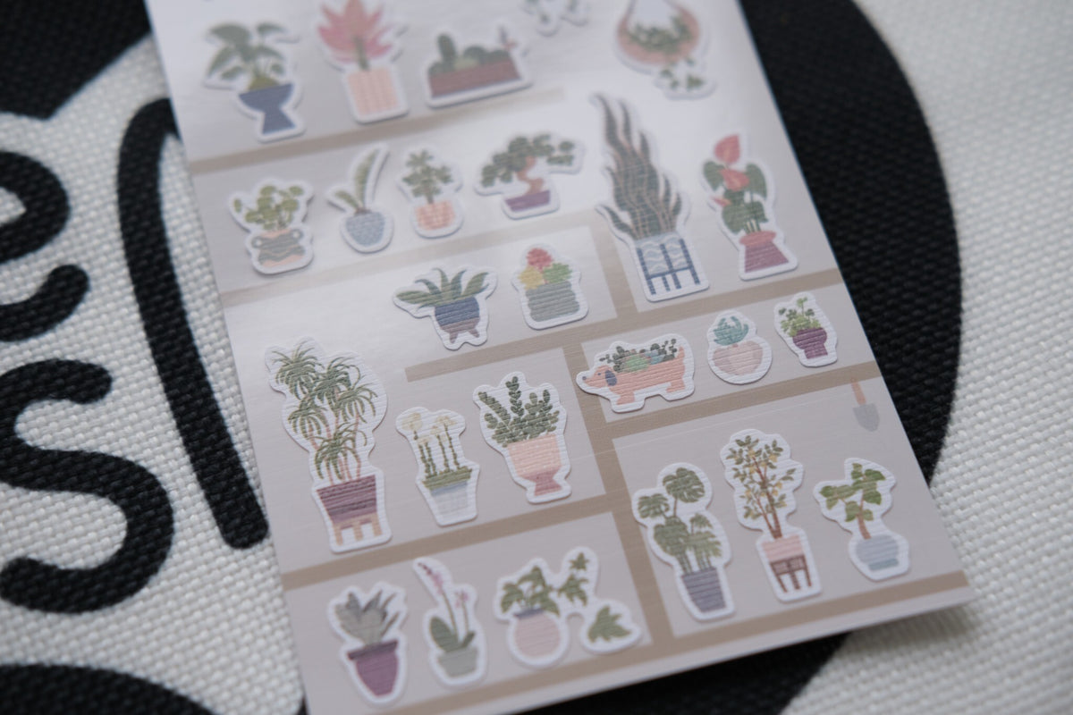 Melbourne in Little Rituals: The Plant Corner – Sticker Sheet