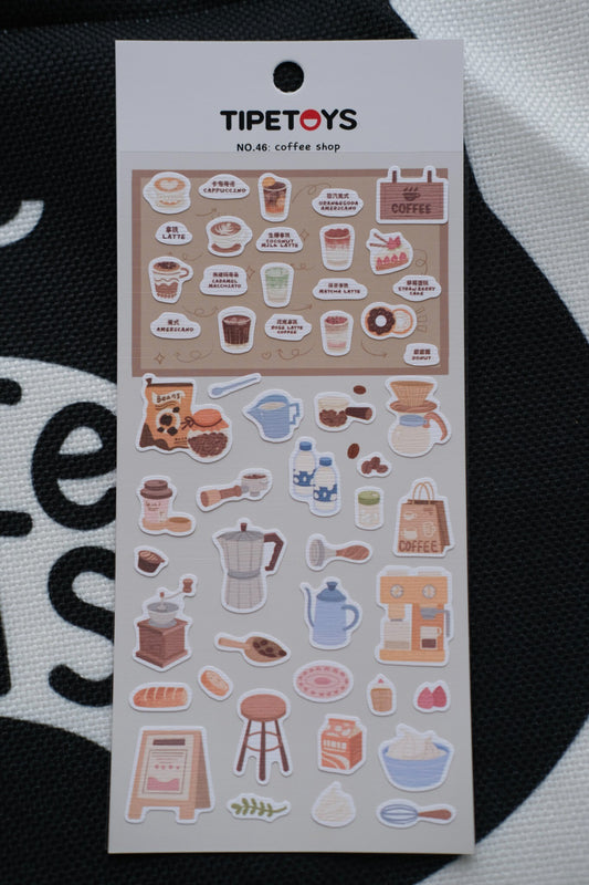 Melbourne in Little Rituals: Coffee Break – Sticker Sheet