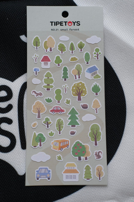 Melbourne in Little Rituals: A Little Forest Escape – Sticker Sheet