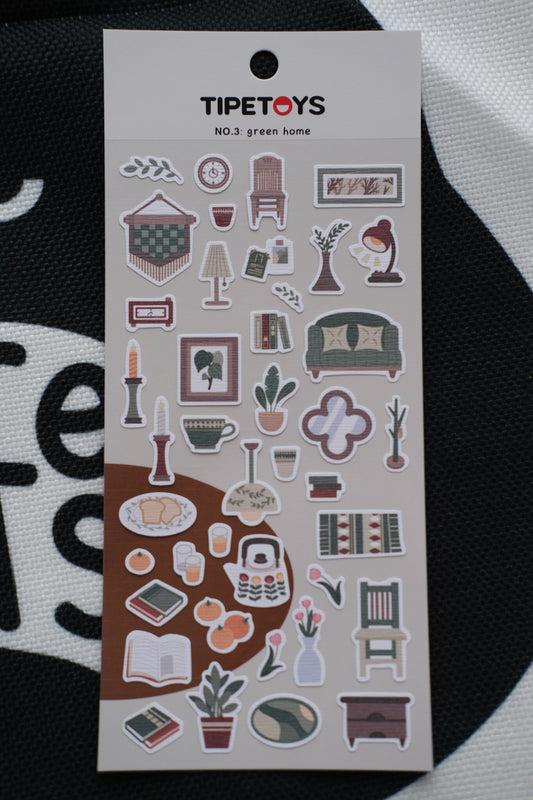 Melbourne in Little Rituals: A Green Home – Sticker Sheet