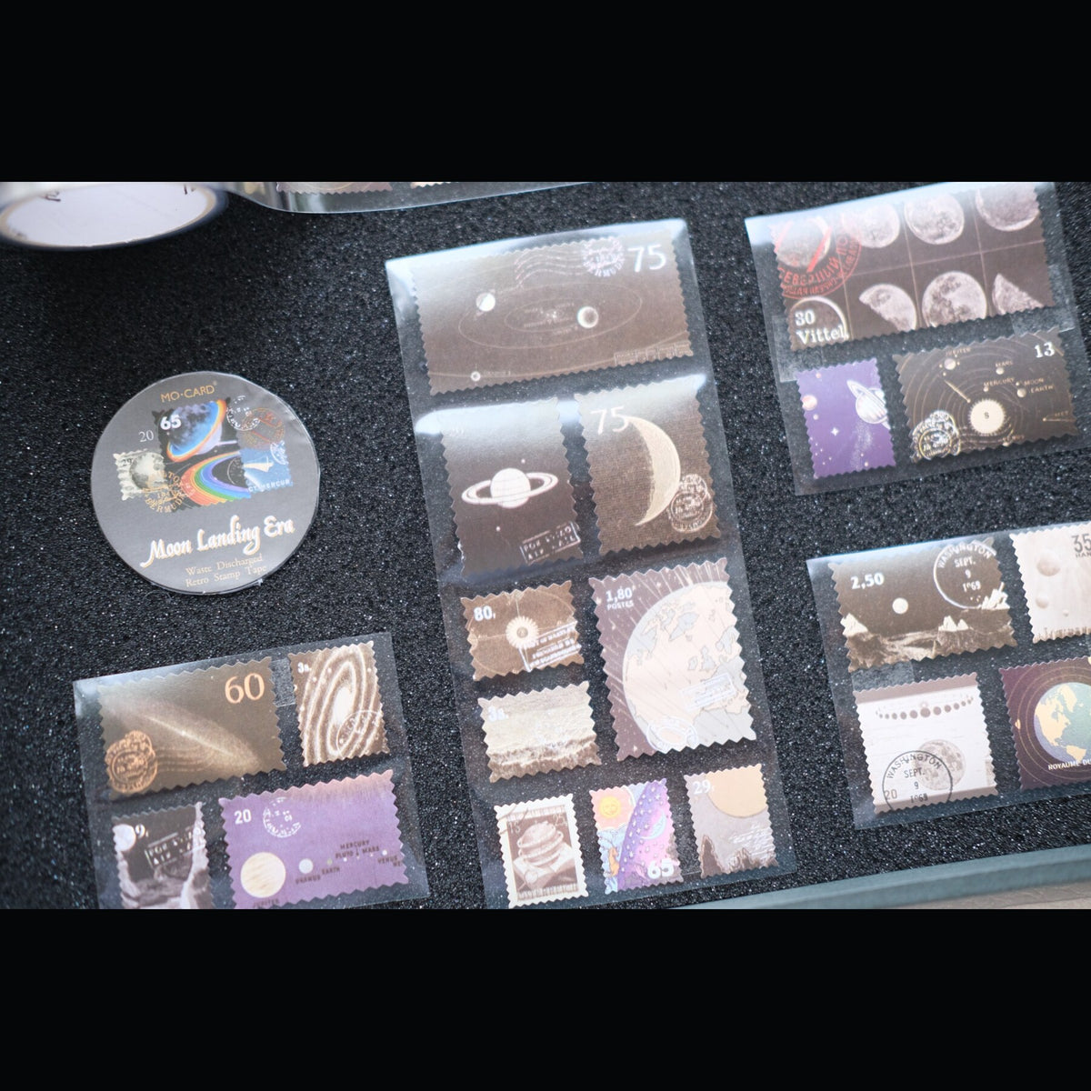 Moon Landing Era – Vintage Space Stamp Tape