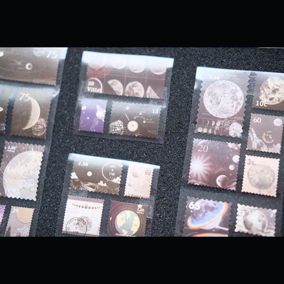 Moon Landing Era – Vintage Space Stamp Tape
