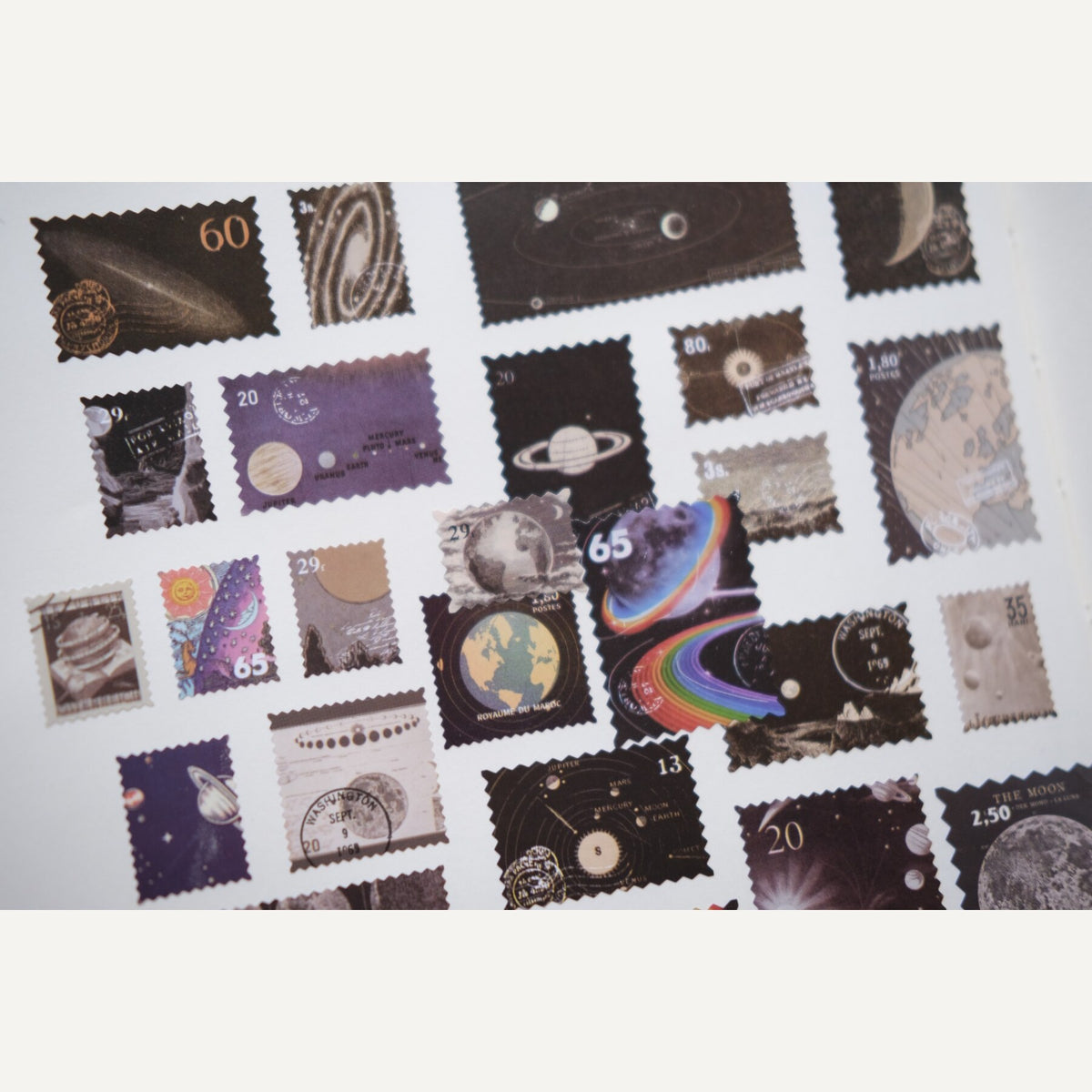 Moon Landing Era – Vintage Space Stamp Tape