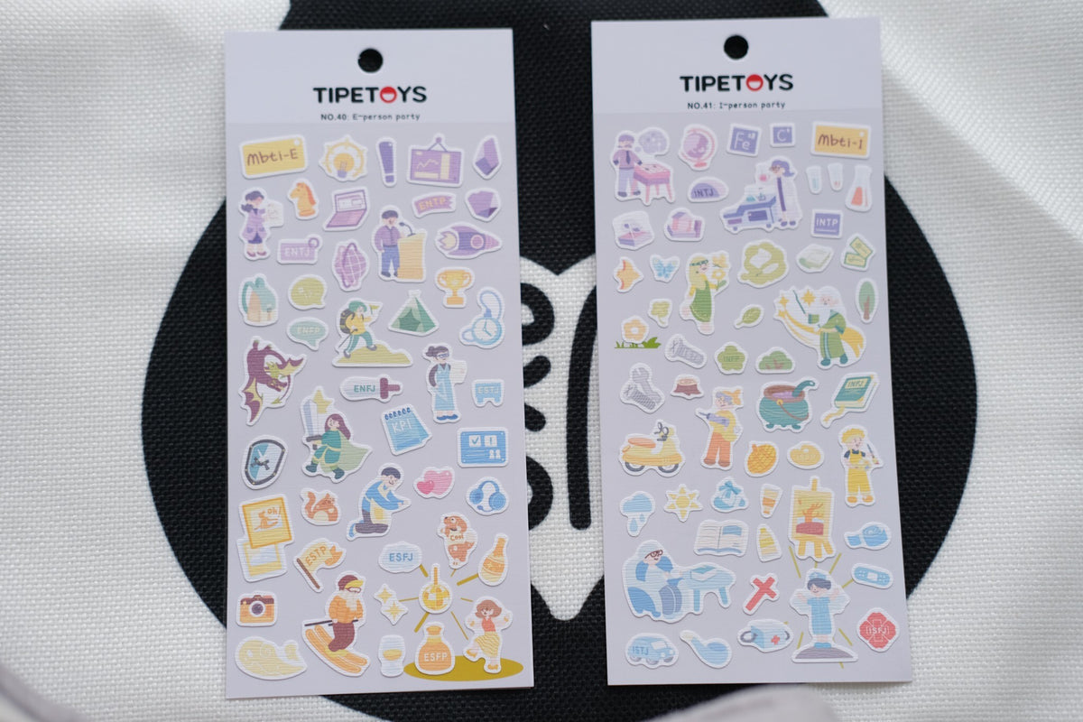 Personality in Colour – Complete MBTI Sticker Set