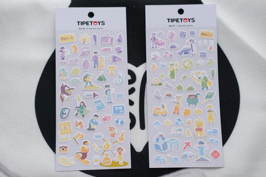 Personality in Colour – Complete MBTI Sticker Set