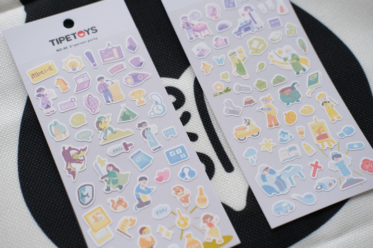 Personality in Colour – Complete MBTI Sticker Set