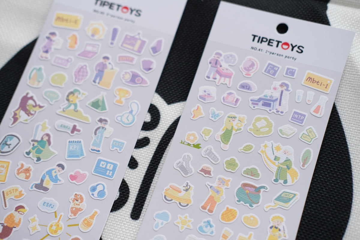 Personality in Colour – Complete MBTI Sticker Set