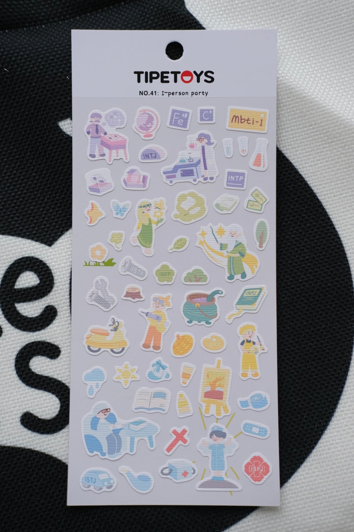 Personality in Colour: The Introvert Edit – MBTI Sticker Sheet