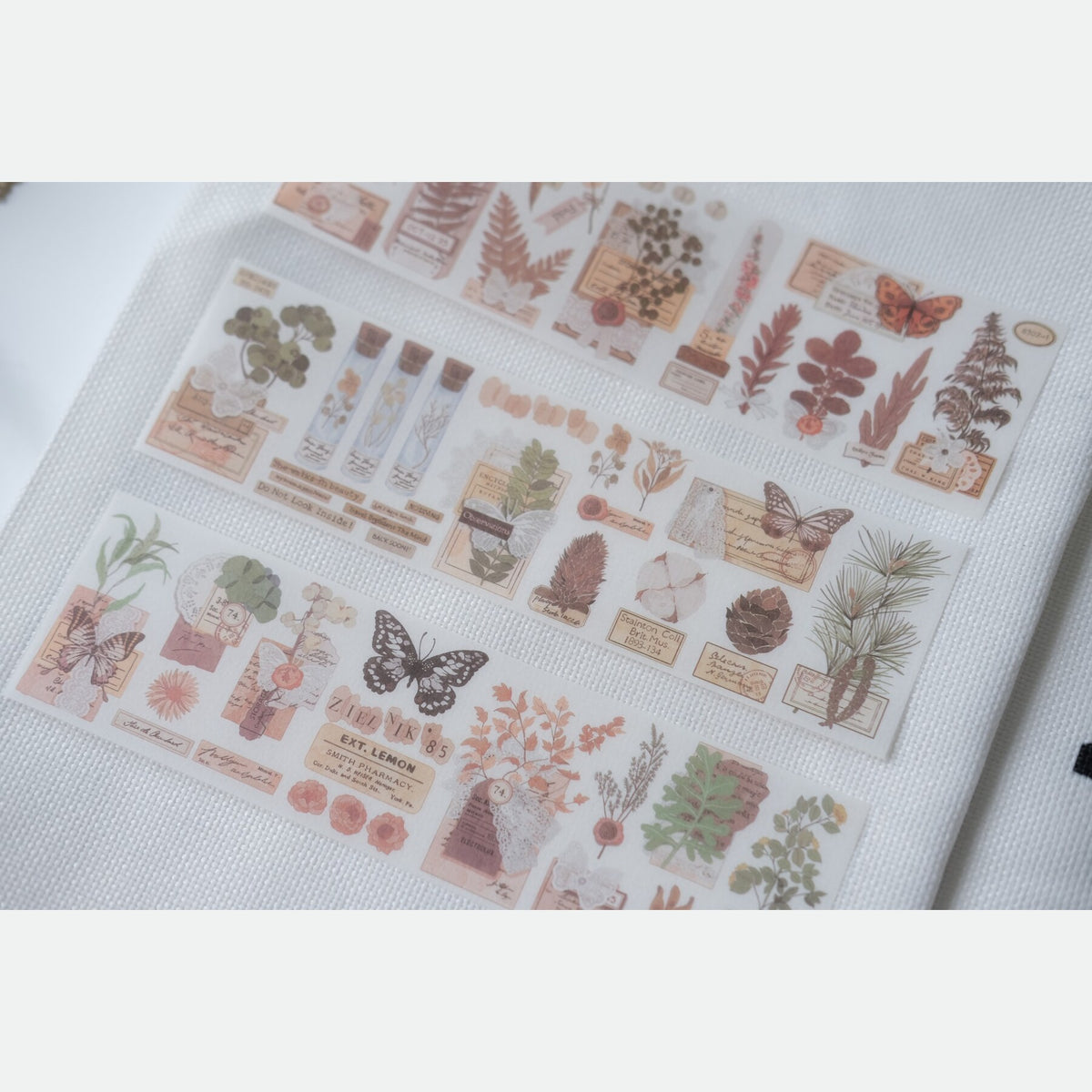 Woodland Archive — Vintage Washi Sticker Sheets