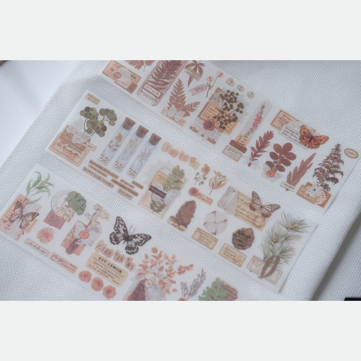 Woodland Archive — Vintage Washi Sticker Sheets