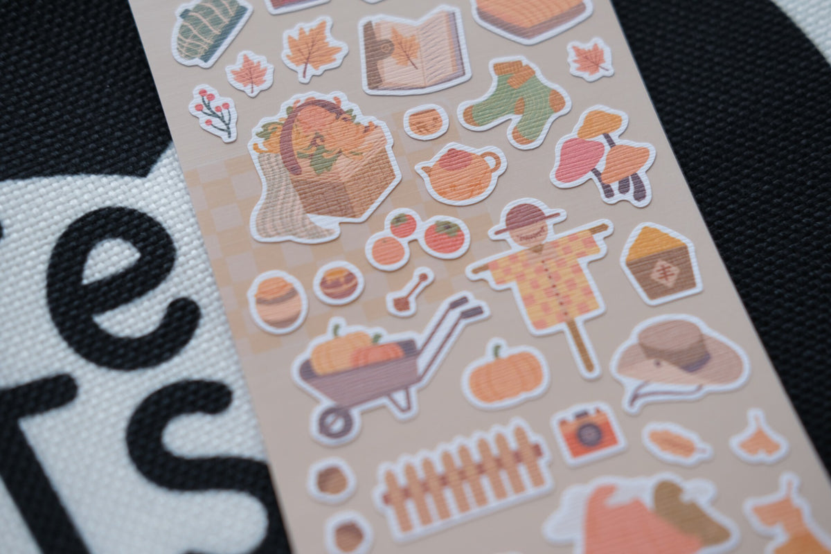 A Year in Little Moments: Autumn – Sticker Sheet