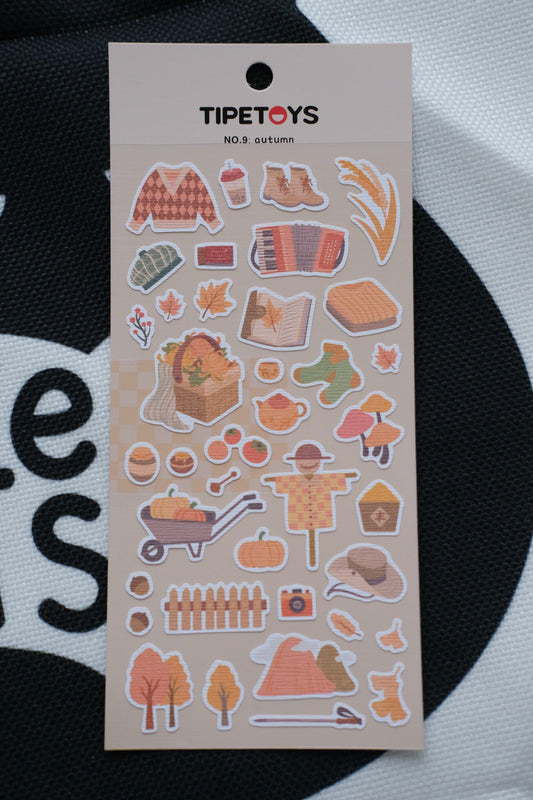 A Year in Little Moments: Autumn – Sticker Sheet