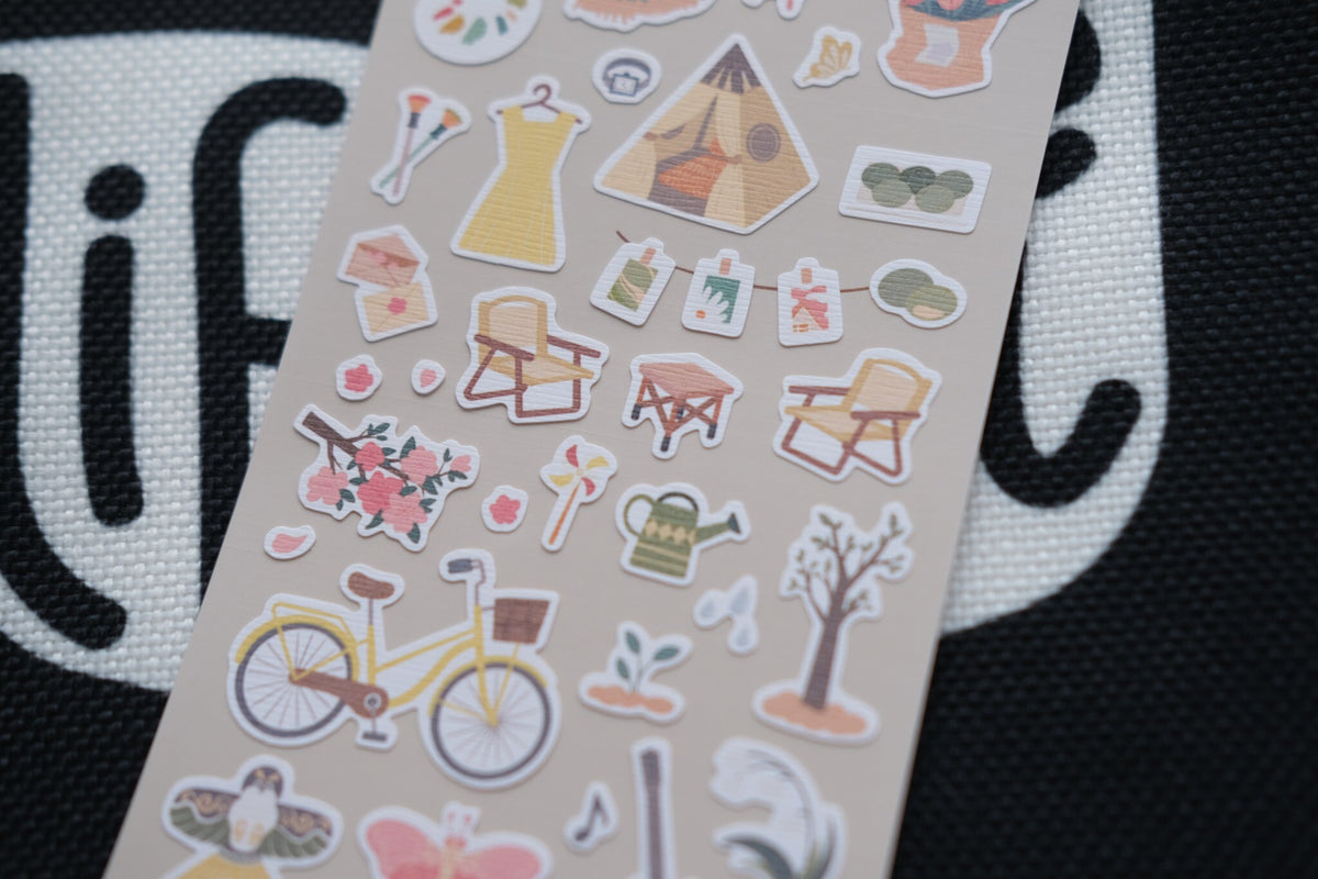 A Year in Little Moments: Spring – Sticker Sheet