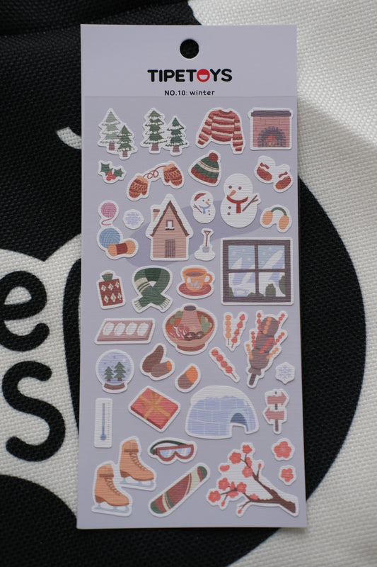 A Year in Little Moments: Winter – Sticker Sheet